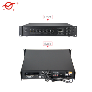 Kit d'amplificateur de puissance YATAO 6 canaux, alimentation, système audio, amplificateur de puissance, amplificateur PA avant 350w utilisé - Product Image 2