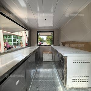 Remolque de Comida Vintage Personalizado para Europa, de Acero Inoxidable y Aluminio, con Parrilla para Barbacoa, Cocina Móvil para Camping y Caravana - Product Image 6