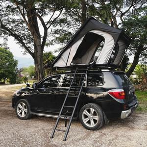 4WD Overland Aluminium Triangle Hardtop Tooftop Tent Camping Tentes <span class=keywords><strong>de</strong></span> <span class=keywords><strong>toit</strong></span> légères <span class=keywords><strong>Tente</strong></span> <span class=keywords><strong>de</strong></span> <span class=keywords><strong>toit</strong></span> à coque dure pour 2 personnes - Product Image 3