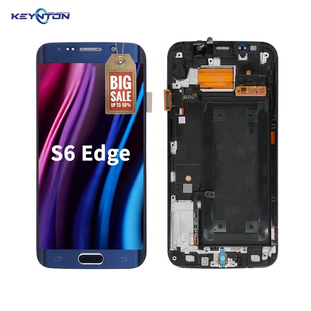 Original Changed Glass LCD Screen Assembly With Digitizer for Sumsung Galaxy S6 Edge  S8 S9 Plus S10
