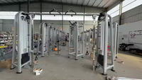 Mesin Latihan Kekuatan Pemilihan Beban Pin, Mesin Latihan Dada, Mesin Cable Fly, Mesin Cable Crossover untuk Gym Komersial