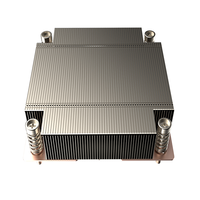 Hongyi intel V11 profil bas LGA1700 1U refroidisseur de processeur VC passif lga 1700 dissipateur thermique en aluminium serveur poste de travail radiateur de dissipateur thermique