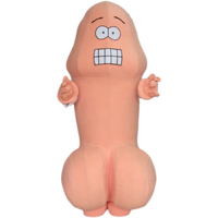 Costume de mascotte en peluche Blue Sky pour adultes - Costume unisexe pour Halloween, service OEM disponible