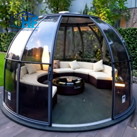 Dôme gonflable commercial transparent moderne pour PC, tente bulle, installation facile, garantie 1 an, cuisine, hôtel