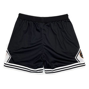 กางเกงบาสเก็ตบอลแบบยูนิเซ็กซ์ คุณภาพสูง ออกแบบเองได้ ระบายอากาศดี ด้วยผ้าตาข่าย พิมพ์ลายแบบซับลิเมชั่น 100% โพลีเอสเตอร์ แห้งเร็ว - Product Image 3