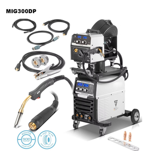 Saldatrice MIG MAG di Marca Tedesca 300A ARC 380V IGBT Inverter Trifase Industriale per Saldatura a Gas STAHL WERK MIG300DP - Product Image 1