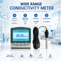 Contrôleur en ligne Yheng TEM-EC804 EC TDS avec communication RS485 pour système de traitement d'eau par osmose inverse