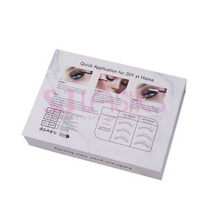 DIYラッシュエクステンションキットボリュームラッシュクラスター40D + 50D Dカール個別ラッシュ - Product Image 6