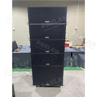 Sistemas de sonido en vivo profesionales doble altavoz de escenario de matriz de línea de alta potencia de 2 vías activo de 10 pulgadas para festivales y conciertos de música