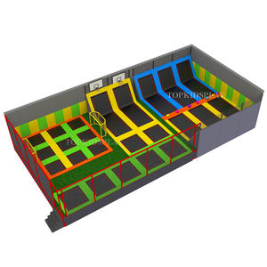 Dossplay — parc <span class=keywords><strong>Trampoline</strong></span> pour enfants, nouvelle collection de grandes boules rectangulaires, terrain de jeux, <span class=keywords><strong>Trampoline</strong></span> - Product Image 1