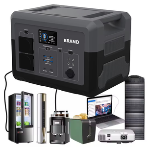 Sistema de Energía <span class=keywords><strong>Solar</strong></span> OEM de 300W 500W 1500W 2400W 3000W 5000W, Generador de Energía <span class=keywords><strong>Solar</strong></span> Portátil Lifepo4 para Exteriores - Product Image 1