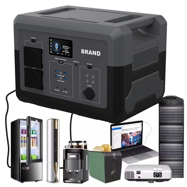 300W 500W 1500W 2400W 3000W 5000W OEM Solar Energy System Lifepo4 Outdoor Solar Power Generator Portable Power Station
