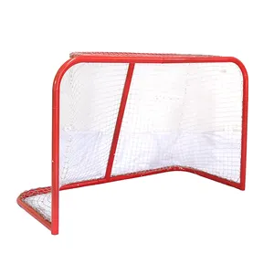 Porta da Hockey su ghiaccio professionale in acciaio per attrezzature da Hockey su campo di qualità dei fornitori della cina