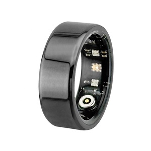 Anillo inteligente <span class=keywords><strong>para</strong></span> hombres y mujeres, monitor de Salud de titanio SHR, frecuencia cardíaca, oxígeno en sangre, seguimiento del sueño, rastreador de actividad física <span class=keywords><strong>para</strong></span> deportes cristianos - Product Image 1
