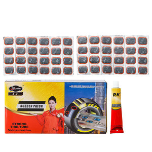 Patch de réparation de <span class=keywords><strong>pneu</strong></span> <span class=keywords><strong>Tubeless</strong></span> Base noire et orange - Product Image 4