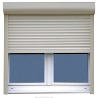 Volets roulants automatiques en aluminium pour fenêtres, volets anti-ouragan, volets roulants extérieurs pour fenêtres