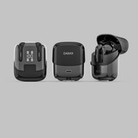 DX16 Smart Touch V5.5 Auriculares intrauditivos inalámbricos verdaderos Auriculares de doble par Pantalla digital Batería Dos pares de auriculares
