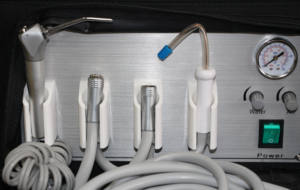 Tragbare Dentale inheit Zahn behandlungs einheit Zahn turbinen einheit für Zahnklinik - Product Image 5