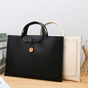 <span class=keywords><strong>Sac</strong></span> d'ordinateur en PU noir marine uni personnalisé, <span class=keywords><strong>sac</strong></span> à main <span class=keywords><strong>professionnel</strong></span>, porte-documents, <span class=keywords><strong>sac</strong></span> de style OL pour femmes, <span class=keywords><strong>sac</strong></span> de classement 14 pouces - Product Image 2