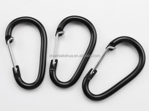 6 #   Mosquetón Metálico de Aluminio de 60 mm, Extra Grande, con Forma de Huevo - Product Image 5