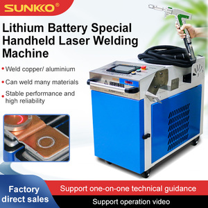 Machine de soudage laser portative spéciale pour batteries au lithium SUNKKO <span class=keywords><strong>LA</strong></span>-15L02, nouvelle machine de soudage pour batteries de stockage d'énergie, pistolet de soudage portatif - Product Image 2