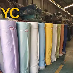 Factory In Stock High Quality 100% Polyester Linen Blackout Curtain Fabric With Cheap Price