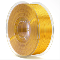 Filamen ELEGOO SILK PLA, Warna-Warna Tersedia, Keandalan Tinggi, untuk Kebanyakan Printer 3D FDM, Dimensi Akurat & Konsisten