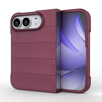 Étui de téléphone portable Skin-Feel Magic Shield pour iPhone Duo, antichoc, avec airbag, coque rigide en PC, coque arrière pour téléphone