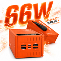 Batterie externe portable 50000 mAh avec chargeur rapide PD 20W et ports USB multiples pour cadeaux promotionnels d'entreprise en gros