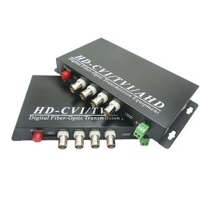 Convertidor de Video de Vigilancia CCTV de 1080p 1/2/4/8/16 Canales HD-CVI/TVI/AHD Digital BNC <span class=keywords><strong>Coaxial</strong></span> <span class=keywords><strong>a</strong></span> Fibra Óptica <span class=keywords><strong>Ethernet</strong></span> sobre Fibra - Product Image 2