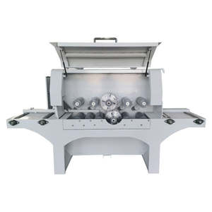 Machine à fendre les planches de bois, machine à découper automatique, bois carré, arbre inférieur, scie multi-lames FX-1, moteur 18kw, bois dur - Product Image 2