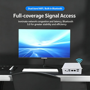Nuevo Mini PC Host con Procesadores <span class=keywords><strong>Intel</strong></span> <span class=keywords><strong>Core</strong></span> <span class=keywords><strong>I3</strong></span>/I5/I7 de 11.ª Generación, 32 GB de RAM DDR4, Interfaces M.2 SATA, Puerto Ethernet de 2.5G, para Uso Empresarial - Product Image 3