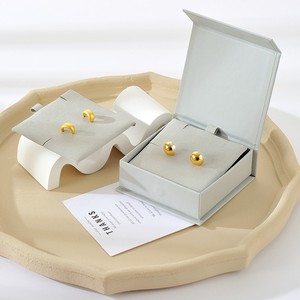 Wholesale Custom LOGO Design Microfiber Jewelry Card 6*6/8*8/9*9CM Necklace Earrings Jewelry Storage Card Insert Storage Card - Product Image 5