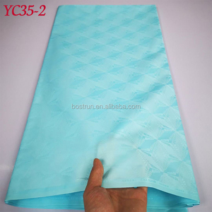 YC35 5 mètres/lot Tissu Bazin Riche Brocart pour Hommes Tissu Doux de Haute Qualité <span class=keywords><strong>Parfum</strong></span>é Bazin Brodé Tissu Africain - Product Image 6