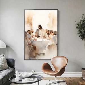 Jésus prêchant l'Évangile, des foules rassemblées et captivées par ses enseignements - Product Image 3