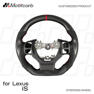 Volante Personalizado de Fibra de Carbono Mate para Lexus IS RC NX GS 250 300 300h 350 500 F Sport 2013-2025, Mejora del Interior - Product Image 2