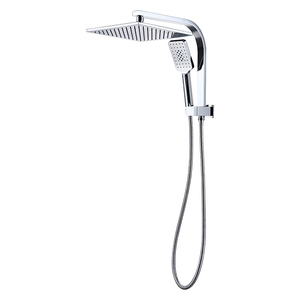 Sistema <span class=keywords><strong>Doccia</strong></span> a Doppia Testa con Spruzzatore Quadrato e Doccetta in Ottone di Alta Qualità per una Struttura Solida - Product Image 2