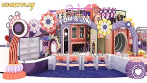 LUCKYPLAY Installation d'aire <span class=keywords><strong>de</strong></span> <span class=keywords><strong>jeux</strong></span> intérieure, ensemble d'équipements <span class=keywords><strong>de</strong></span> <span class=keywords><strong>jeux</strong></span> souples, solution clé en main - Product Image 3