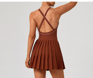 Nouvelle collection de vêtements de sport pour le badminton et le golf pour femmes, robe de tennis respirante, robe de sport, tenue de sport Dry Fit - Product Image 6