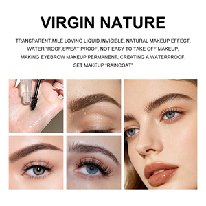 <span class=keywords><strong>Teinture</strong></span> pour <span class=keywords><strong>sourcils</strong></span> naturelle à marque privée, imperméable, végane, longue tenue, crème pour <span class=keywords><strong>sourcils</strong></span>, pinceau, <span class=keywords><strong>teinture</strong></span> liquide - Product Image 5