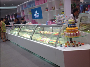 Réfrigérateur commercial BREVIT à vitrine <span class=keywords><strong>ouverte</strong></span> pour <span class=keywords><strong>boulangerie</strong></span>, réfrigérateur portable pour sandwichs avec éclairage LED et refroidissement par compresseur pour service à emporter - Product Image 6