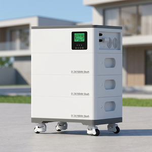 Système de stockage d'énergie domestique hybride tout-en-un empilable 51,2 V 300 Ah avec onduleur et batterie LiFePO4 15 kWh, sortie CA - Product Image 6