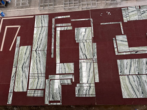 Bancone in Marmo Verde Moderno Shangri <span class=keywords><strong>La</strong></span> Jade Personalizzabile di Lusso con Garanzia di 1 Anno per Reception di Hotel - Product Image 4