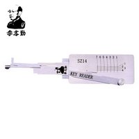 Lishi SZ14 lecteur de clé Auto voiture porte serrure choix décodeur outil de déverrouillage pour Suzuki moto