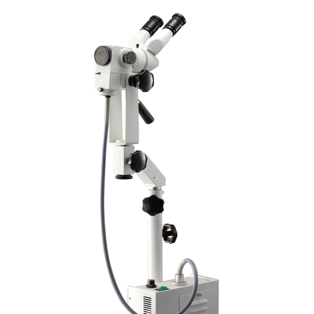 High-Resolution Optical Colposcope System with LED Light Source for Gynecological Examination