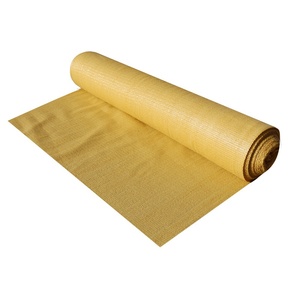 Filet d'ombrage isolant thermique en HDPE beige pour extérieur, protection solaire pour cour, balcon, piscine, serre - Product Image 5