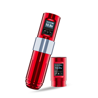 Meilleure qualité Chine Fournisseur Tuffking Professionnel Sans Fil Batterie Au Lithium Machine À Tatouer Stylo Avec Affichage LED Pour Le Tatouage