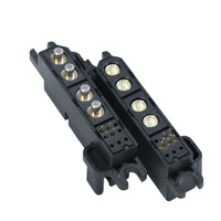 JDS-13B Terminal à sertir à angle droit 35KW à courant élevé 3P/8P en cuivre, connexion mâle/femelle, pour applications électriques automobiles et PCB, IP33 1000V