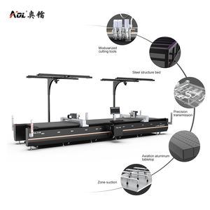 Máquina de Corte CNC AOL para Tela con Cuero Genuino, para Corte de Formas y Colocación Automática de Textos - Product Image 2