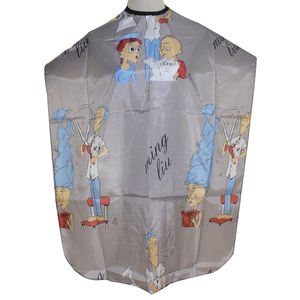 Multi Stile Salon Barber Mantelle Taglio di Capelli Del Capretto Capes Panno Colorful Personalizzato Logo di Parrucchiere Del Capo - Product Image 4